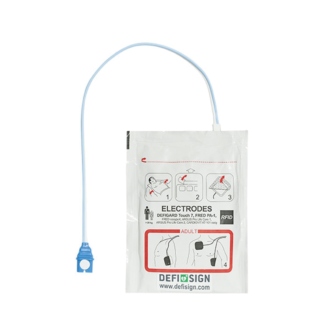 Elektrodesett voksne DefiSign
